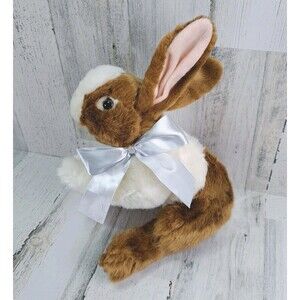 Magic Power Plush Easter Bunny Rabbit Stuffed Animal Toy Soft Basket Gift